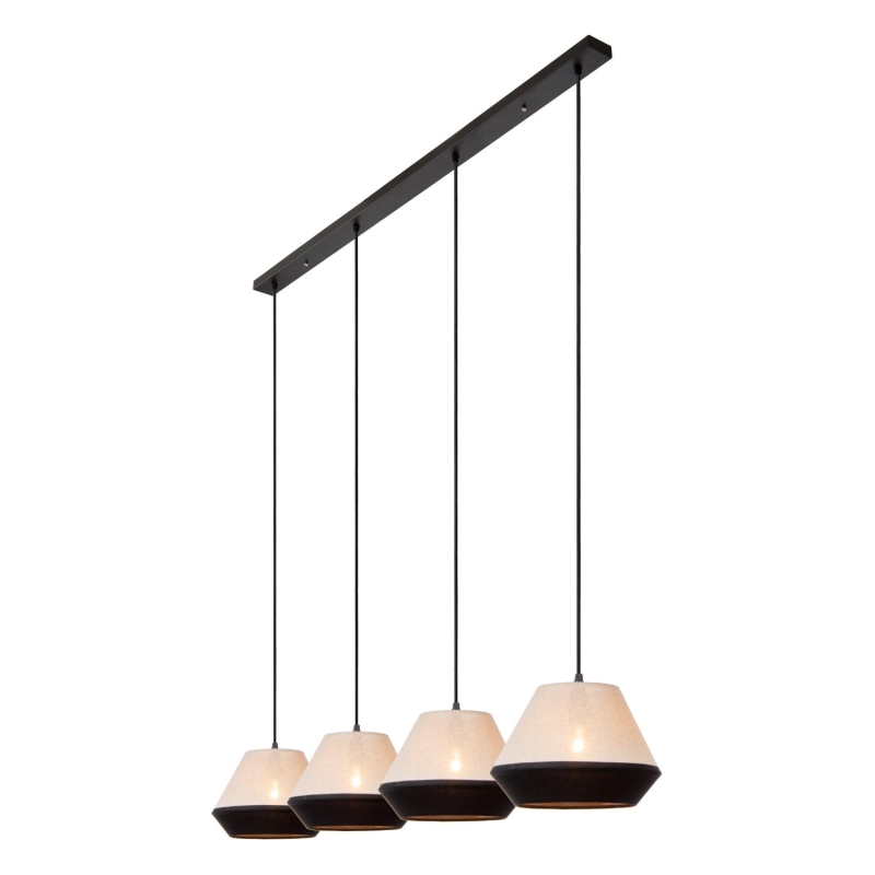 Lucide KALA - Pendant light - 4xE14 - Taupe